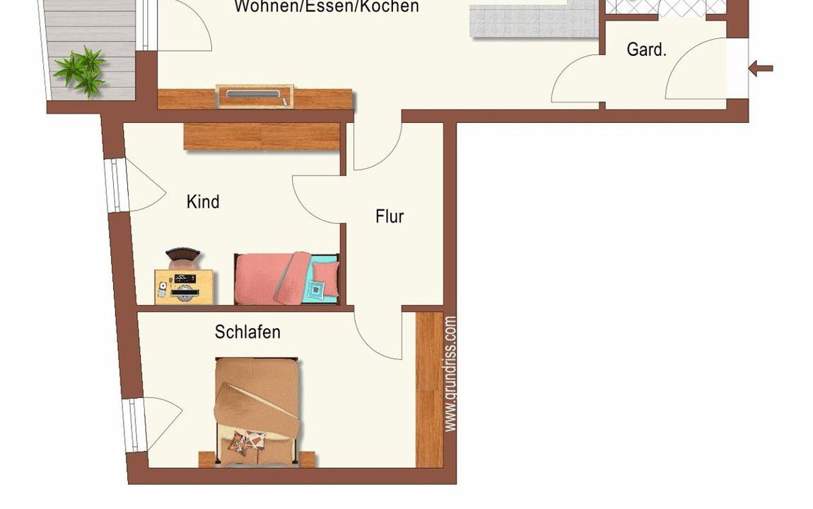 3-Zimmer-Neubau-Eigentumswohnungen KfW 40 Plus Standard